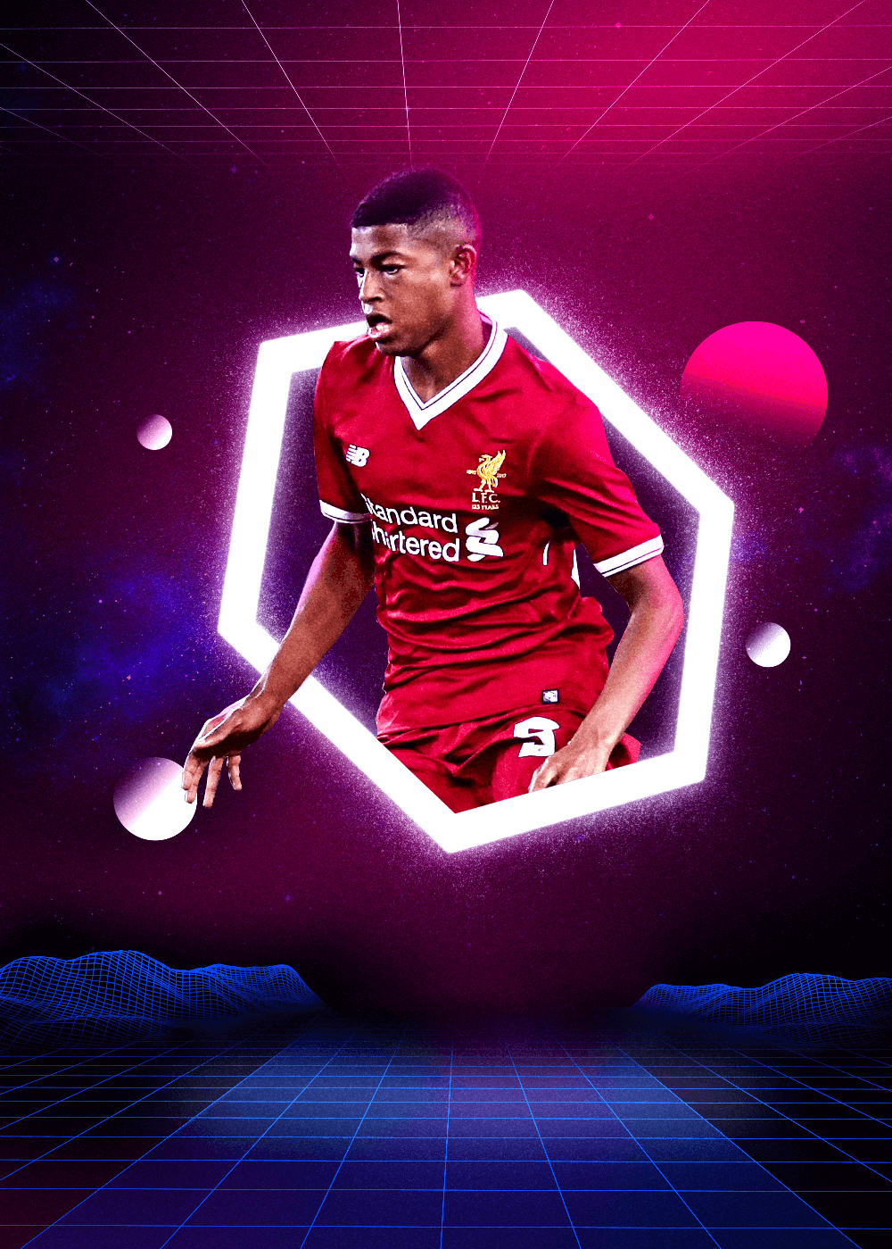 通过各个球 通过各个球